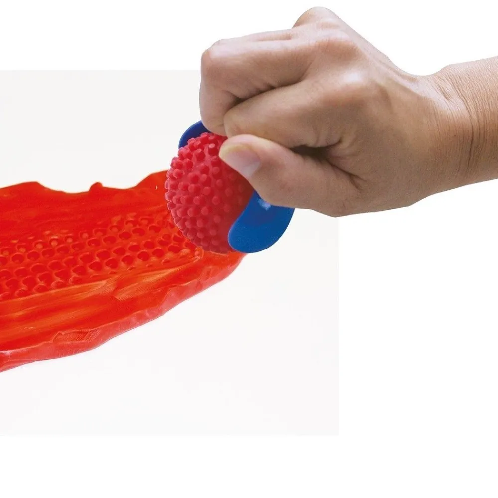 HOPTOYS Pâtes À Modeler Multisensorielles*Rouleaux Textures Easi-Grip Par 3