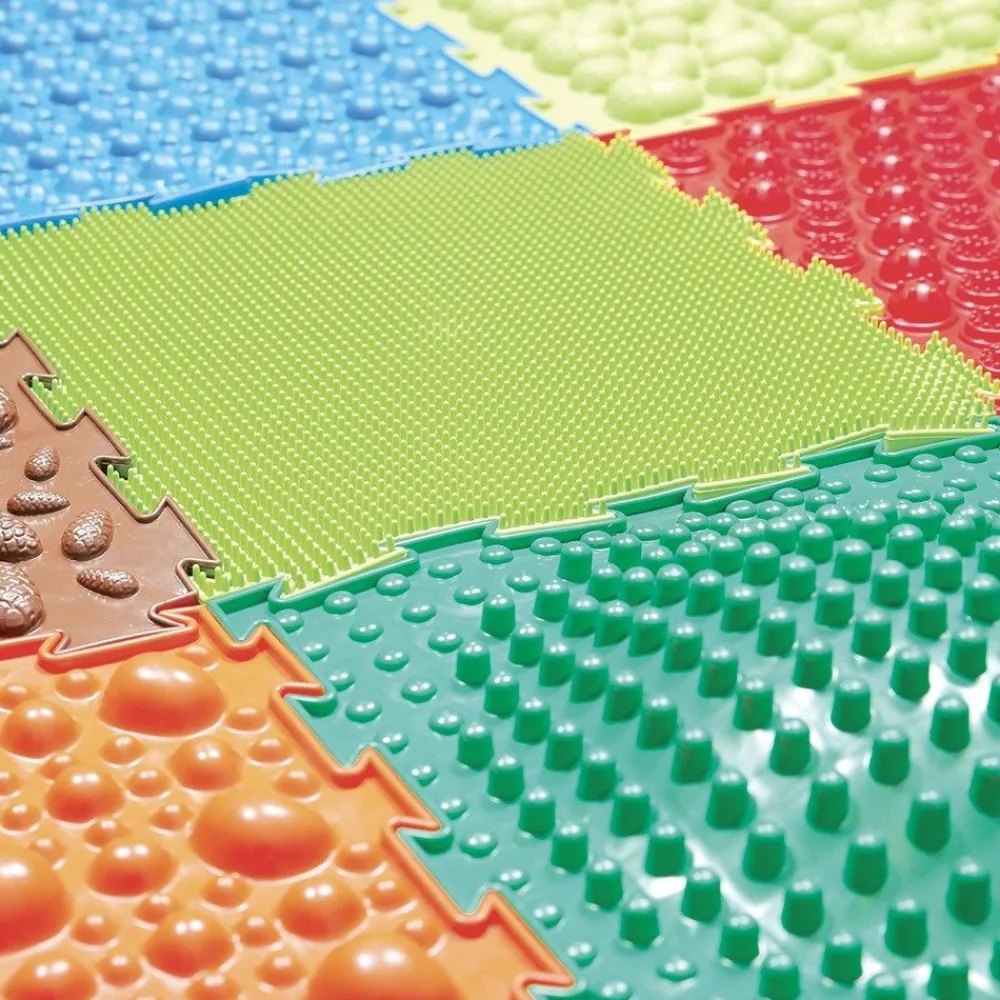 HOPTOYS Stimulation Tactile*Senso Plaques Sensorielles Par 3