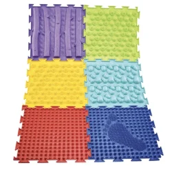 HOPTOYS Parcours Psychomoteurs<Senso Plaques Sensorielles Par 6 – Lot 2