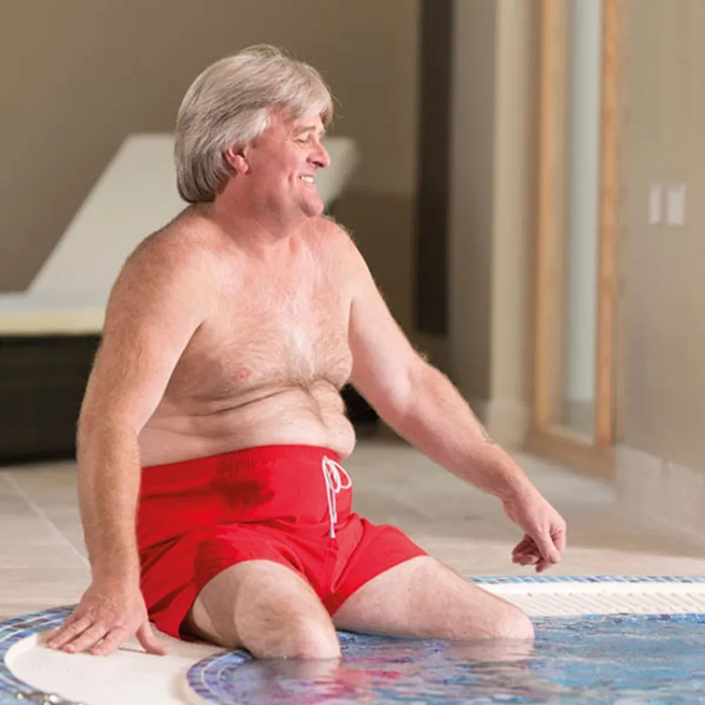 HOPTOYS Aides Quotidiennes Pour Une Personne Avec Polyhandicap*Short De Bain Incontinence Homme