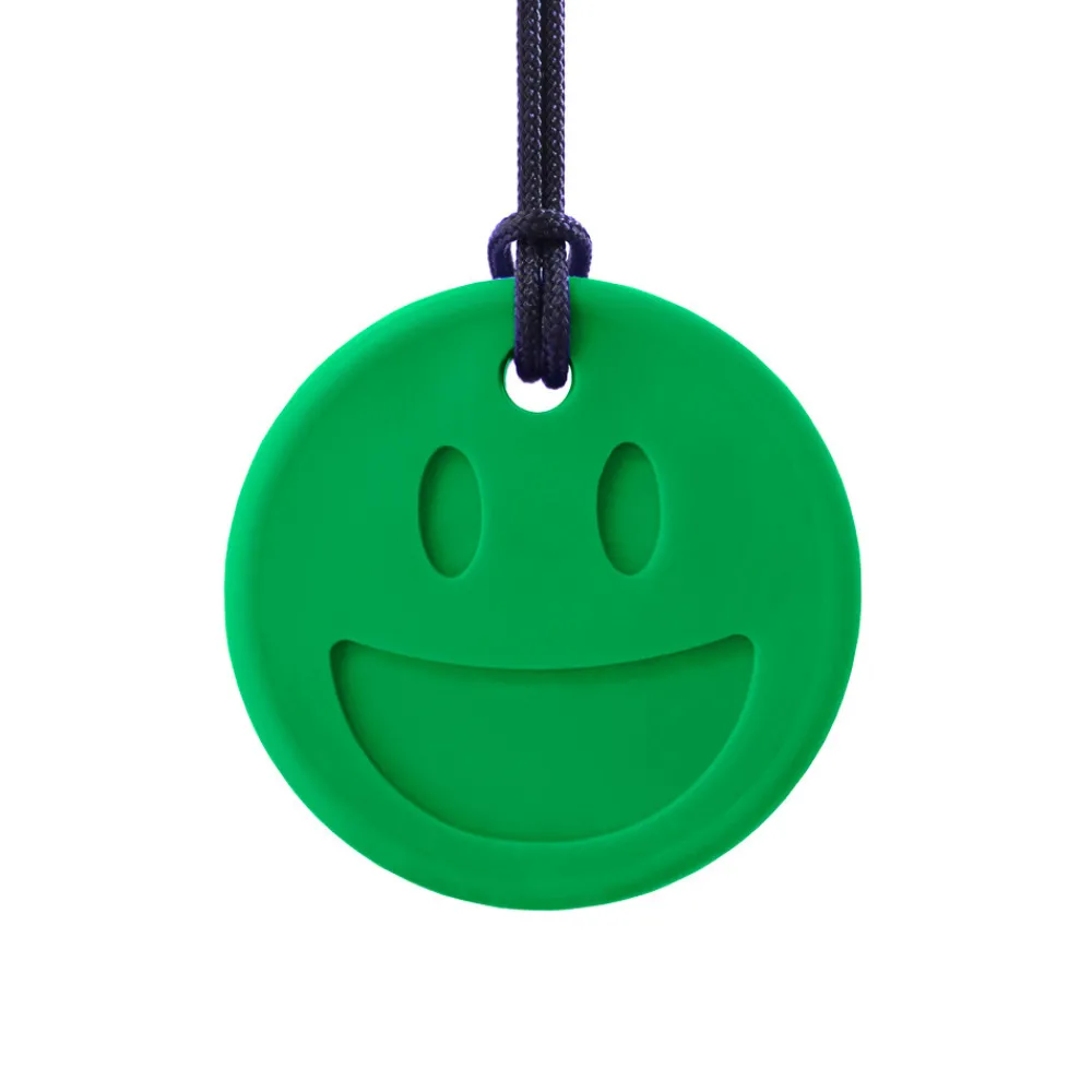 HOPTOYS Création D'Environnements Inclusifs<Smiley Face - Collier De Mastication