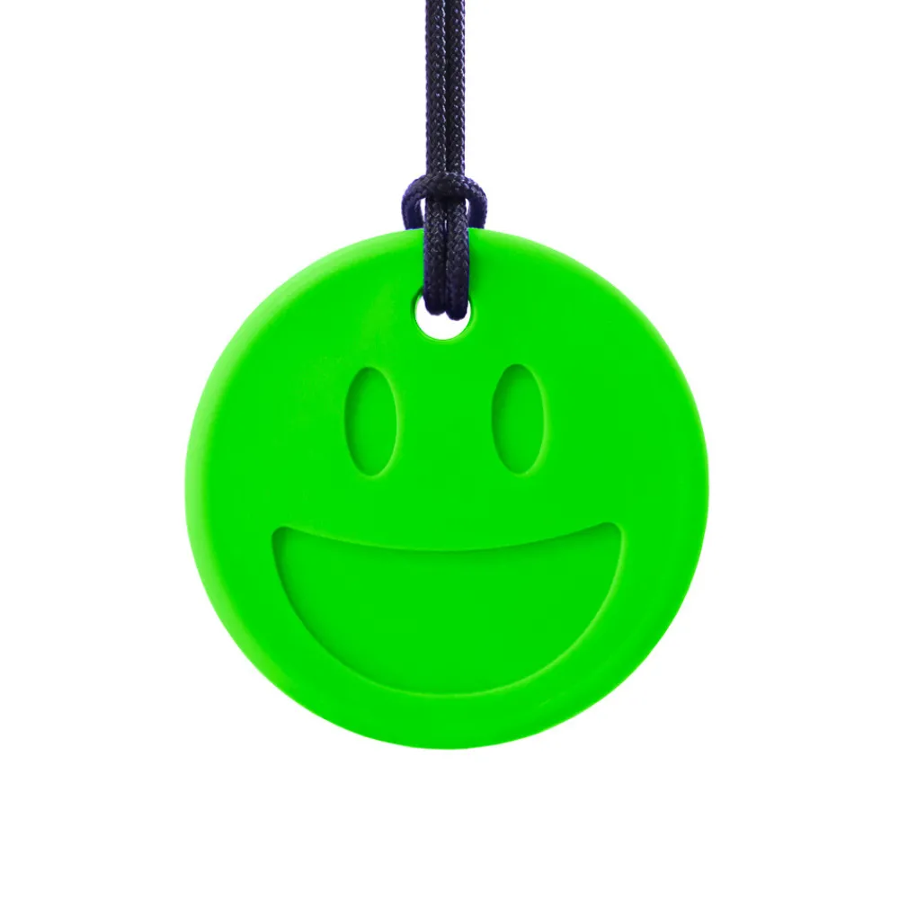 HOPTOYS Création D'Environnements Inclusifs<Smiley Face - Collier De Mastication