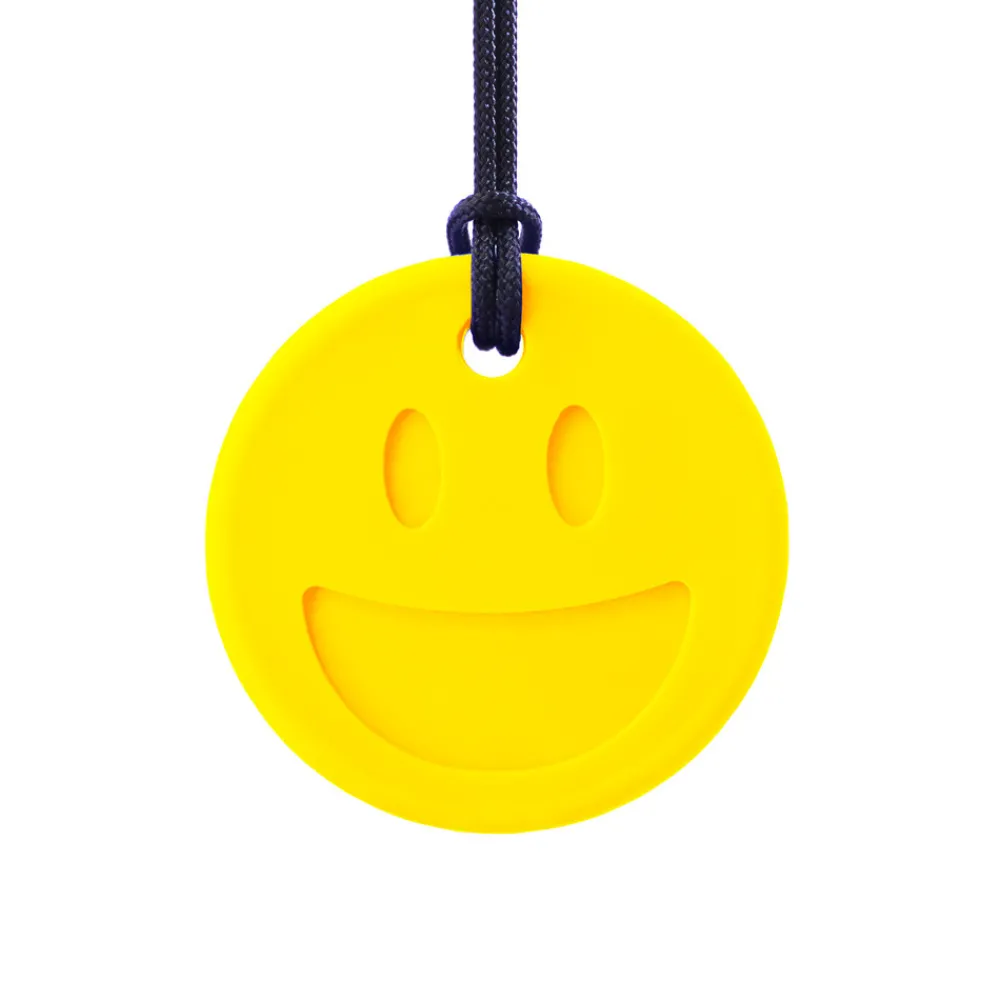 HOPTOYS Création D'Environnements Inclusifs<Smiley Face - Collier De Mastication