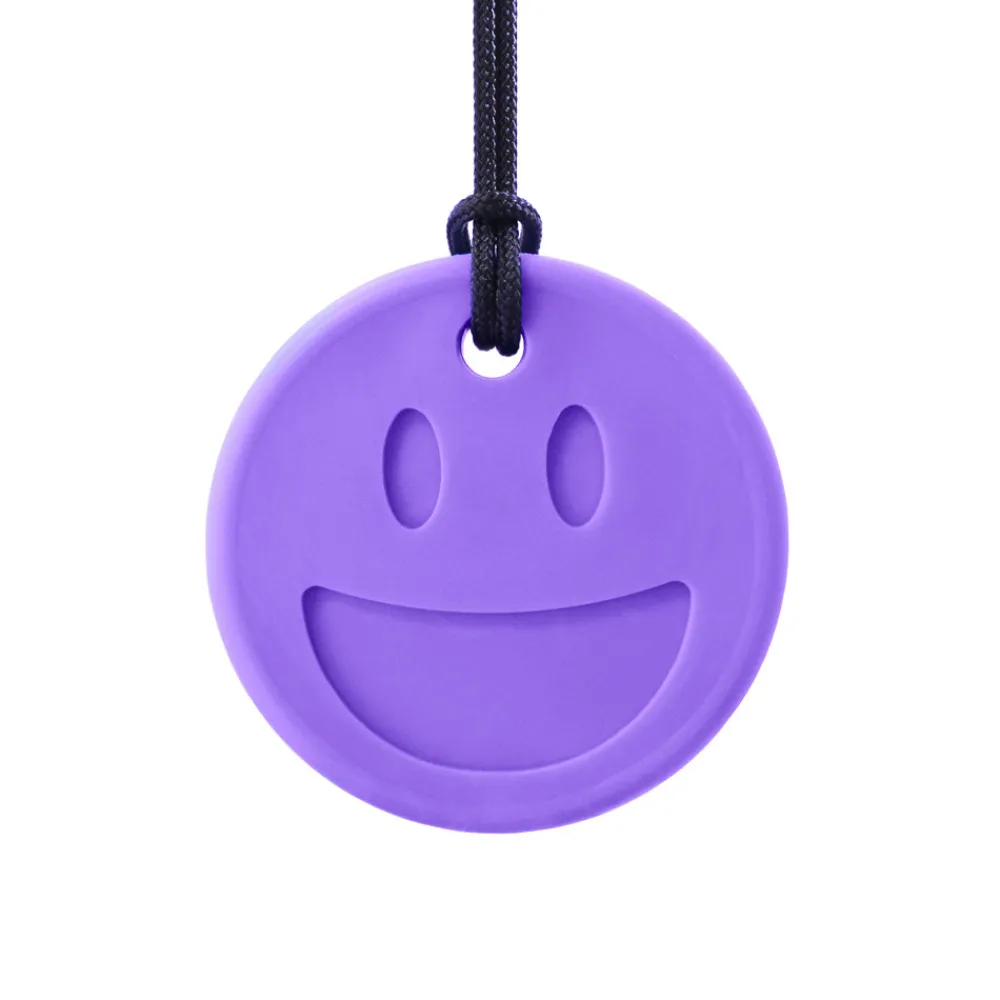 HOPTOYS Création D'Environnements Inclusifs<Smiley Face - Collier De Mastication