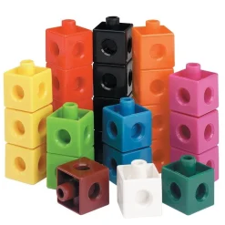 HOPTOYS Dyscalculie*Snap Cubes Mathématiques
