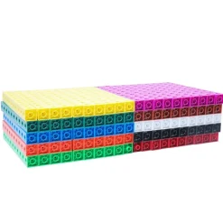 HOPTOYS Dyscalculie*Snap Cubes Mathématiques