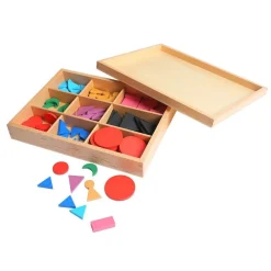 HOPTOYS Dyslexie*Symboles Grammaticaux Montessori Avec Boite De Rangement