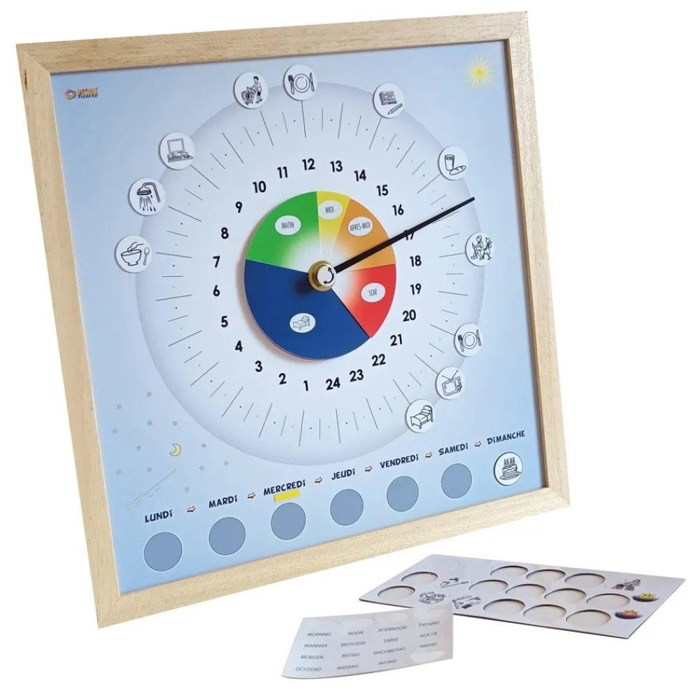HOPTOYS Jeux Éducatifs*Synopte Disques Pivotants