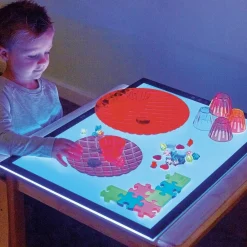 HOPTOYS Developpement Sensorimoteur<Table Lumineuse Multicolore
