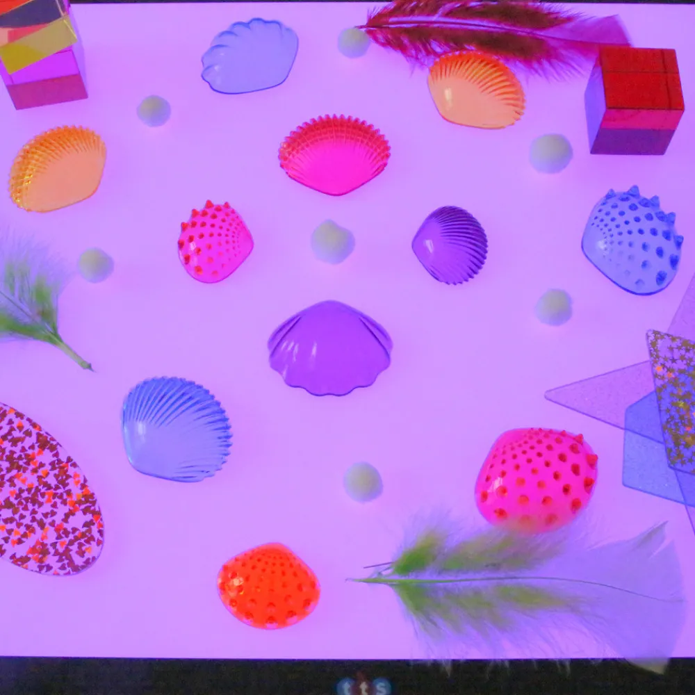 HOPTOYS Developpement Sensorimoteur<Table Lumineuse Multicolore