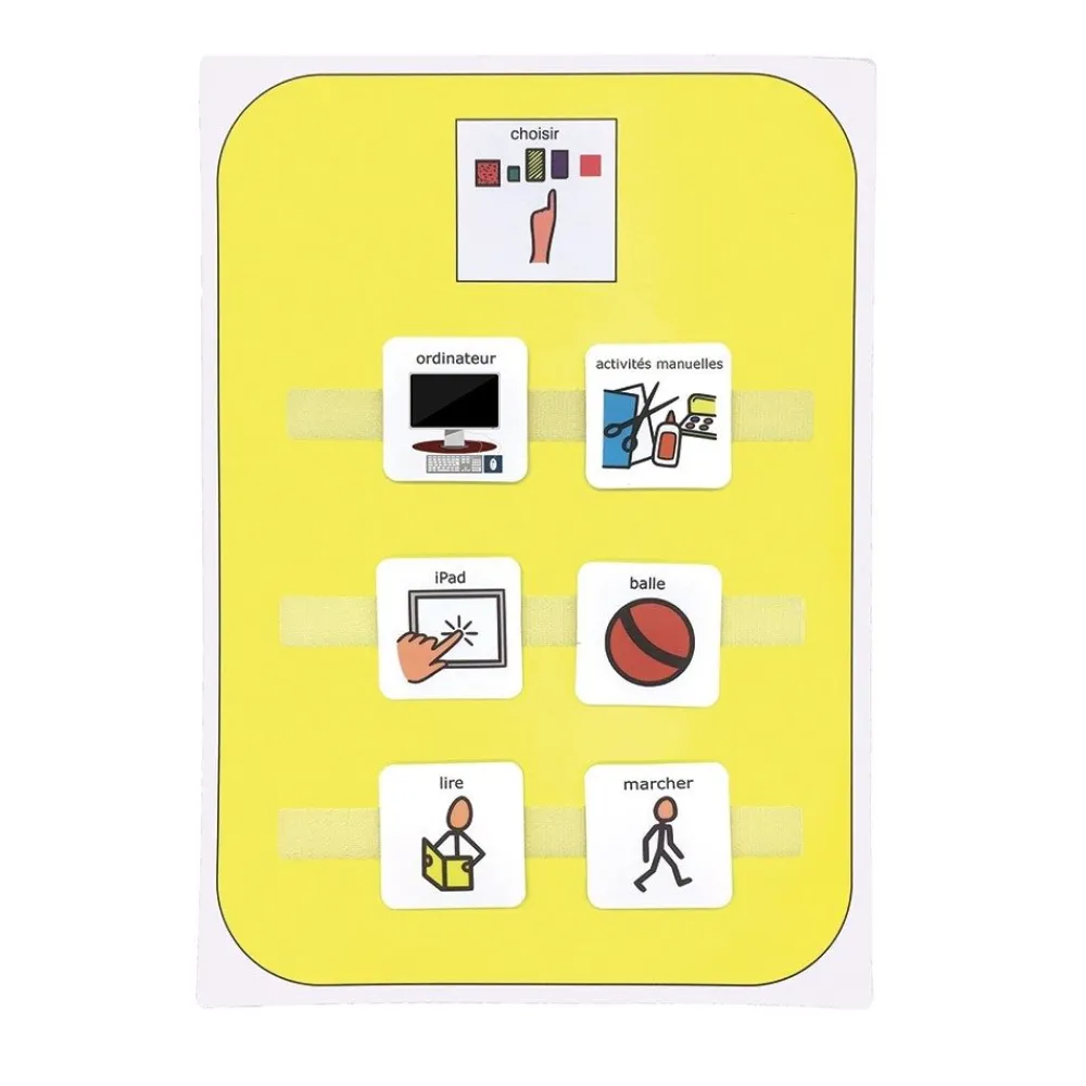 HOPTOYS Communication Non Verbale<Tableau De Choix Activites