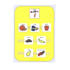 HOPTOYS Pictogrammes, Langages Visuels Et Signés<Tableau De Choix Gouters