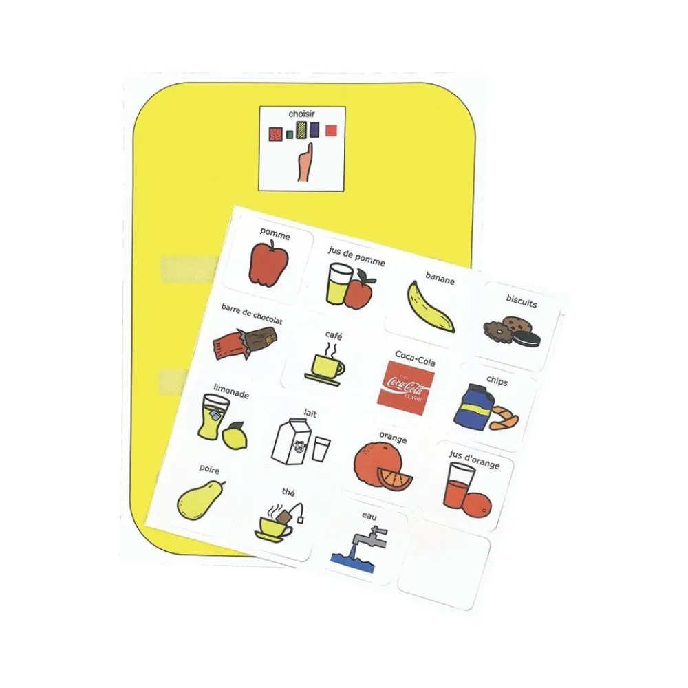 HOPTOYS Pictogrammes, Langages Visuels Et Signés<Tableau De Choix Gouters