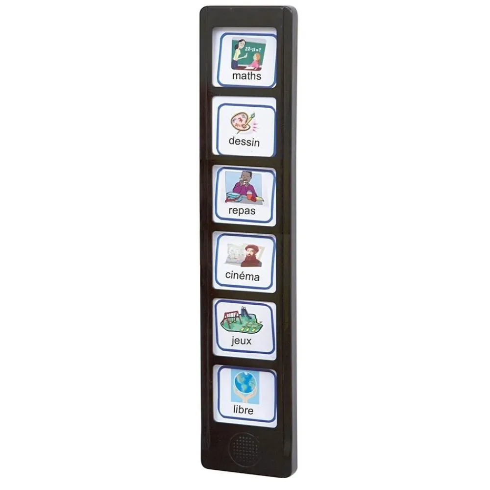 HOPTOYS Organisation Spatio-Temporelle<Tableau Sequence Parlant