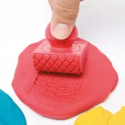 HOPTOYS Pâtes À Modeler Multisensorielles*Tampons Decors Animaux Par 4