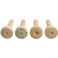 HOPTOYS Stimulation Tactile*Tampons Textures Par 4