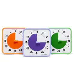 HOPTOYS Organisation Spatio-Temporelle<Time Timer Moyen - Set De Classe Couleurs Secondaires