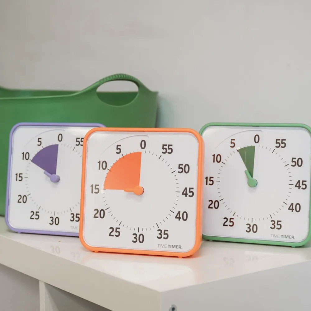 HOPTOYS Routines & Structures*Time Timer Moyen - Set De Classe Couleurs Secondaires