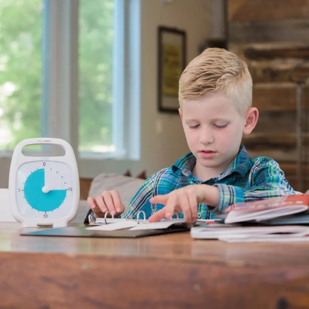 HOPTOYS Routines & Structures*Time Timer Plus 20 Min - Blanc