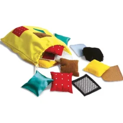 HOPTOYS Stimulation Tactile*Toucher Carres