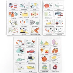 HOPTOYS Repérage Spatio-Temporel*Toutes Les Activites (Magnets Soins, Fetes, Voyages, Sorties, Activites)