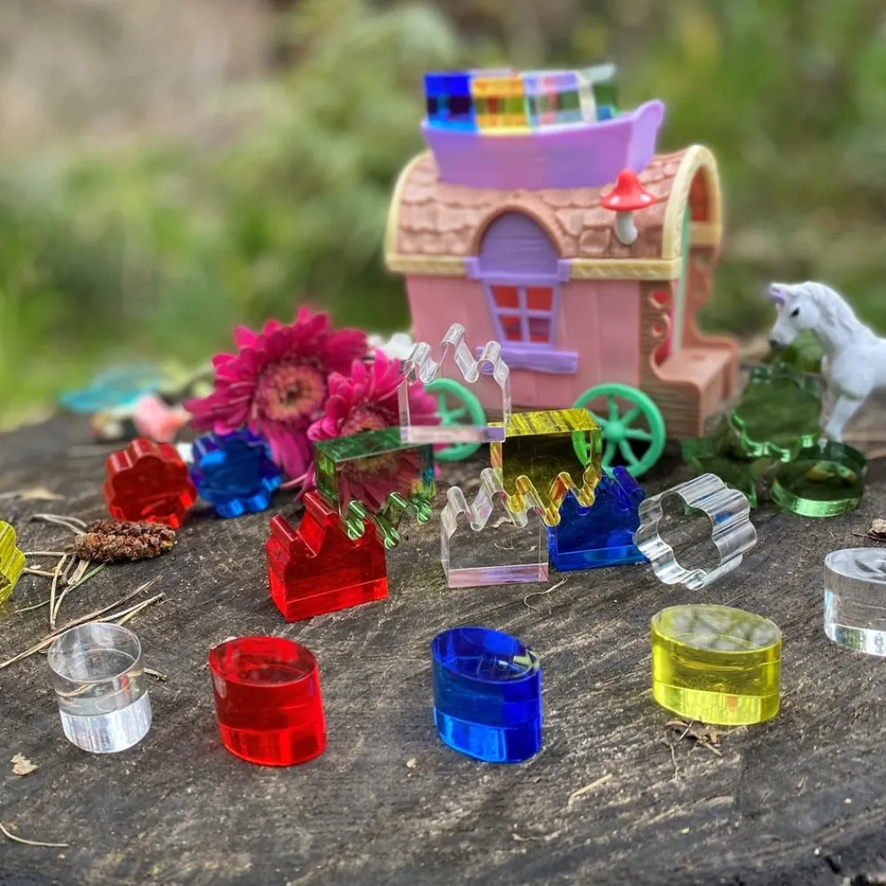 HOPTOYS Stimulation Sensorielle*Tresors De Cristal De Couleur