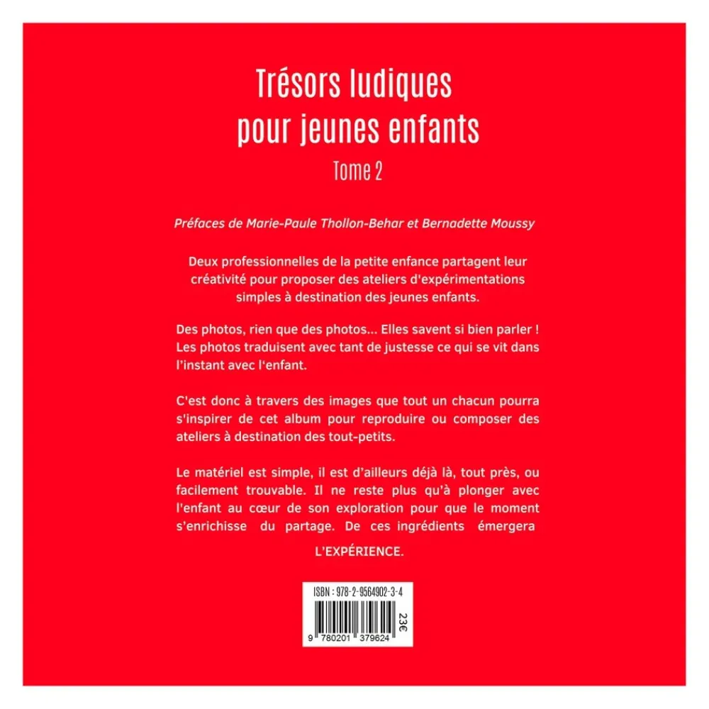 HOPTOYS Matériel Montessori & Reggio*Tresors Ludiques Pour Jeunes Enfants - Tome 2