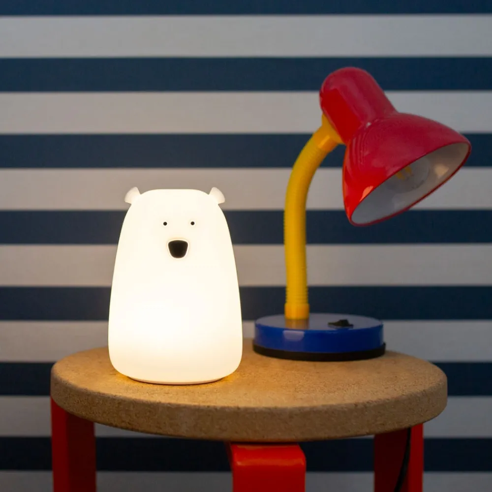 HOPTOYS Projecteurs & Veilleuses<Veilleuse Douce - Ours Blanc Teo