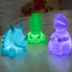 HOPTOYS Espaces Multisensoriels<Veilleuses Dinosaures Par 3