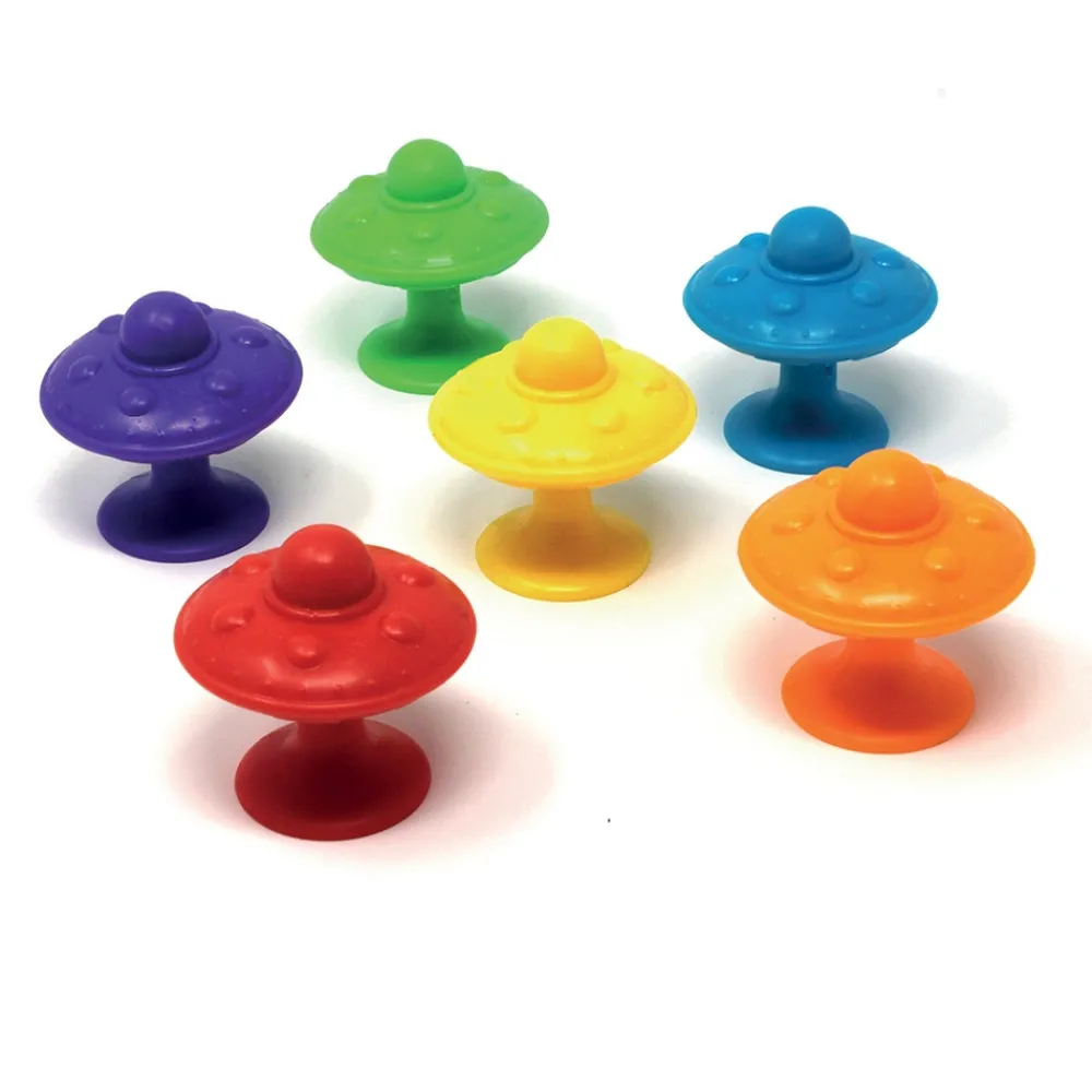 HOPTOYS Raisonnement Logico-Mathematique<Ventouses Soucoupes Volantes X 30