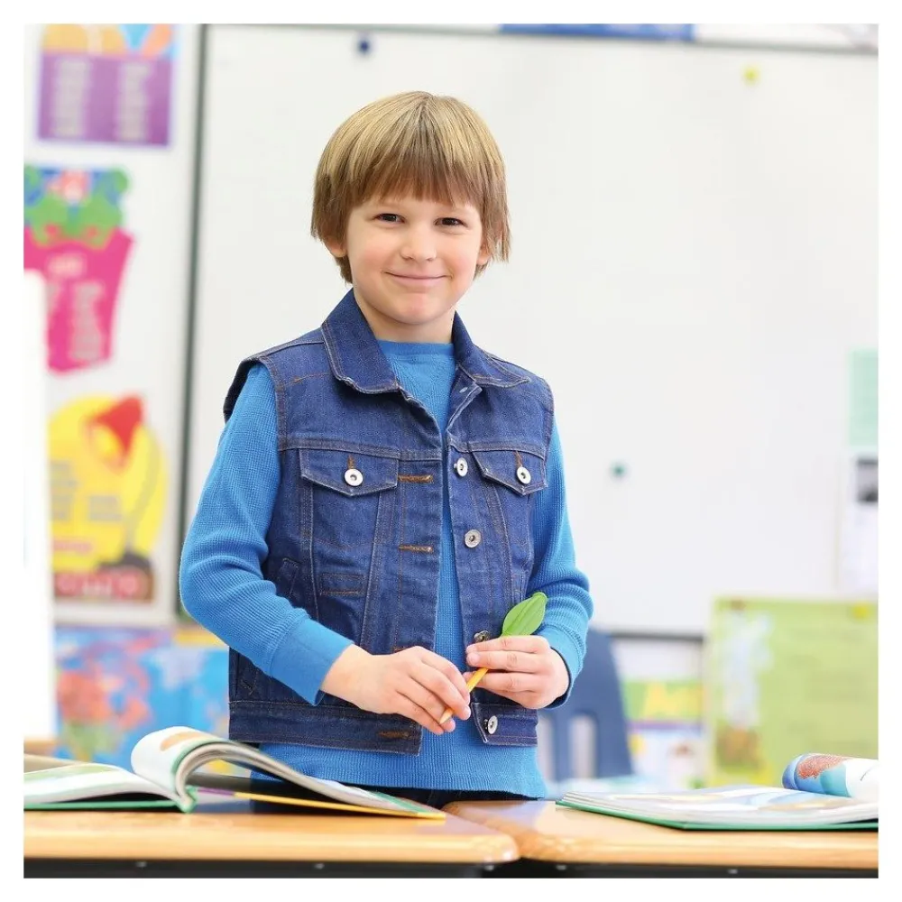 HOPTOYS Proprioception<Veste En Jean Sans Manche Lestee