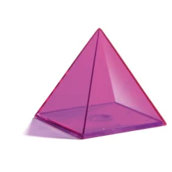 HOPTOYS Stimulation Tactile*Volumes Geometriques Transparents
