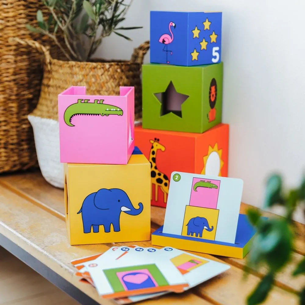 HOPTOYS Jeux De Logique, Casse-Têtes*Zoo-En-Boite